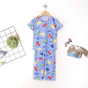 FOYA Kids -Setelan Anak baju tidur motif Full gambar - superhero-animal - Setelan harian anak usia 0 - 6 tahun