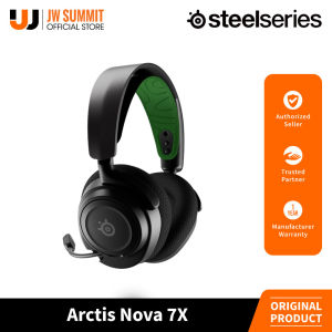 SteelSeries Arctis Nova 7X Multi-Platform Wireless Gaming Headset Black/Green (61565)
