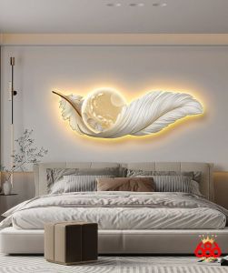 Tranh Cá Tranh Tráng Gương Lông Vũ Mẫu Mới 2022