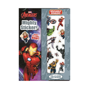 Disney Princess Mighty Stickers Book For Kids To Decorate With Reusable Stickers & Amazing Scenes