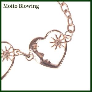 Moito Punk Hip Hop Style Gothic Sun Moon High Waist Chain Metal Belts For Women Dress Jewelry Waist Chain Waist Belts Pendant Belts