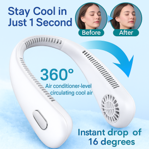 Electric Fan 3d Cycle Fan Intelligent Air Volume Bladeless Fan Cold Wind Covers the Whole Body