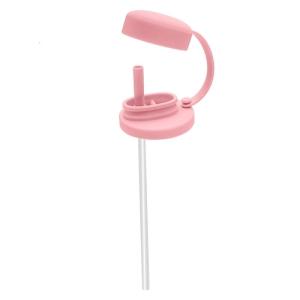 Ergonomic Silicone Lid For Standard Can Secure Spill Resistant Closures Safe Flexible Cover with Straw Design