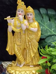 [Advika Statue] Radha Krishna Indian God Statues Home Decoration