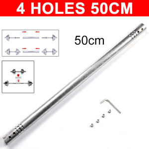 Connecting Bar Accessories  Dumbbell Bar 40/50/60cm All Steel Dumbbell Connecting Bar Barbell Combination  Connecting Rod Fitness Equipment Standard  Barbell Bar Used For Bench Press Squats Deadlifts Weight Training Dumbbell