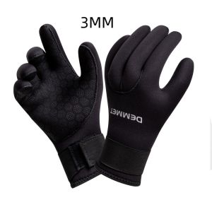 Diving Gloves 3MM/5MM Mens and Womens Winter Swimming Anti-slip Anti-thorn and Wear-resistant Diving Gloves Warm and Cold Diving in Stock