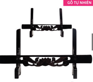 Khung gỗ tăng giảm KÍCH THƯỚC LỚN chạm hoa văn đặt khung hình thờ giá đỡ khung hình thờ - Nhiều cỡ