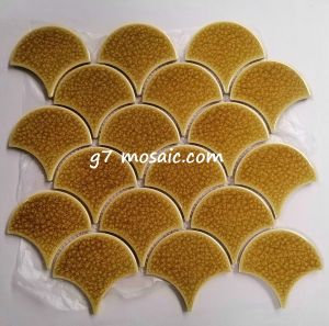 Gạch mosaic vảy cá trang trí cao cấp G7012 thiết kế độc đáo lạ mắt mang lại vẻ đẹp sang trọng và cuốn hút cho công trình nội ngoại thất khách sạn shop độ bền cao giá rẻ bền sẵn