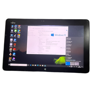 โน๊ตบุ๊ค แท๊บเล็ต 2 ni 1 Fujitsu odel R727 lntel m (R) Core i5 -7300 U CPU  2.60 ghz 2.70 ghz windows10 RAM 4 GB SSD 128 GB มีกล้องหน้า/หลัง