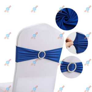 COD 4pcs Universal Polyester Spandex Plastic Monobloc Fitted Chair Cover Wedding Chair Restaurant