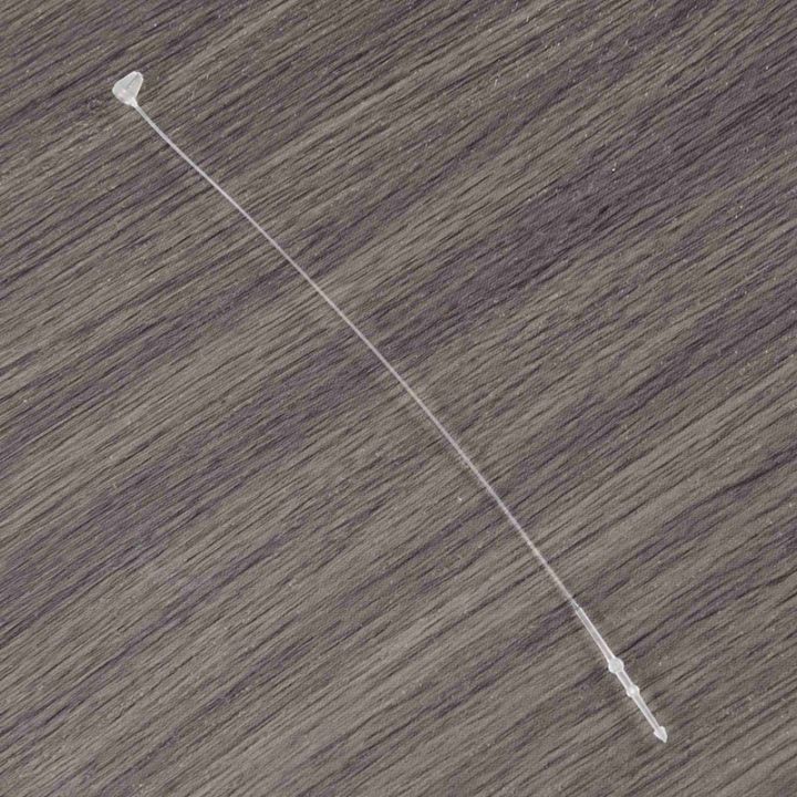 500 Pieces White Snap Lock Pins Loop Price Tag Fastener 5