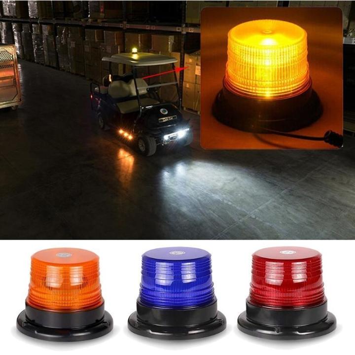 Warning Flashing Beacon Emergency Indication LED Lamp Car Rotating ...