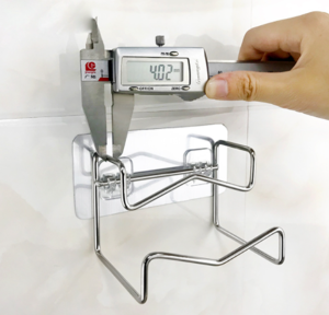 Kệ/giá/móc treo thau chậu đồ khăn dán tường nhà tắm - chịu lực siêu chắc siêu bền inox 304