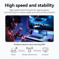 KEBETEME WIFI 6 USB Adapter AX300 Network Card Mini USB Dongle 2.4GHz 802.11AX Wireless Dongle Receiver For Win 7/10/11 Drive Free. 