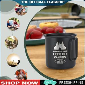 【New Arrival】 300ML Camping Mug Aluminium Alloy Picnic Utensils for Backpacking Hiking Travel