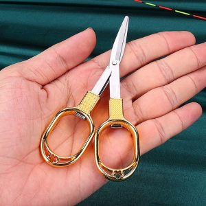 SEJUE4373 Plastic Fishing Tools Cutting Wire Fishing Line Cutter Line Cutter Fish Line Fishing Scissor Mini Retractable Folding