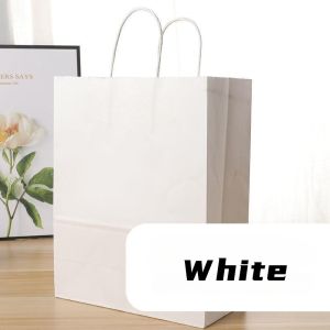1PCS Gift Bag Tote Bag Reusable Dust Bag Large Space High Quality Thickened Gift Kraft Paper Bag