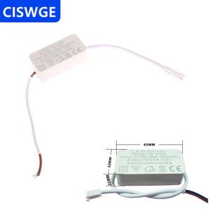 [COD] CISWGE AUTOPARTS 1 cái 1-3W 3-5W 4-7W 8-12w12-18w 18-24W Led điều khiển ánh sáng biến áp liên tục hiện tại Power Adapter đèn dải Led điều khiển điện
