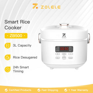 ZOLELE ZB500 3L Multi-Function Low Sugar Rice Cooker Non Stick Multifunctional electric Rice Cooker Low Carb Rice Cooker