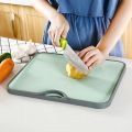Wheat Straw Double-Sided Chopping Board Cutting Board Vegetable Board Household Thickened Fruit Cutting Board. 