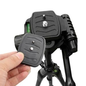 BOTHHY Camera Accessories for Velbon EX-638 44mm 1/4" thread Tripod Monopods Tripod Platform Camera Mounting Adapter Tripod Heads Adapter Camera Tripod Plate Quick Release Plate