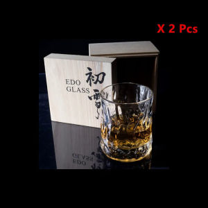 Thick Heavy Whiskey Glass Japanese Style Hammer Crystal Wine Glasses Old-Fashioned Cognac Whisky Tumbler Snifter Cup Beer Mug