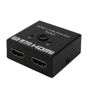 Bộ chia HDMI 4K hai chiều mới 1 vào 2 ra hỗ trợ Ultra HD 4K 3D HDR HDCP.