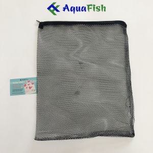 Túi Lưới Đựng Vật Liệu Lọc Cho Hồ Cá Kích Thước 40x30cm (có khóa zíp kéo tiện lợi)