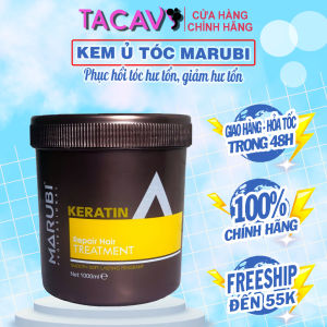 Kem Ủ Tóc Keratin Marubi Treatment 435ml và 950mldầu xả mượt tóc và phục hồi hương thơm chuẩn salon