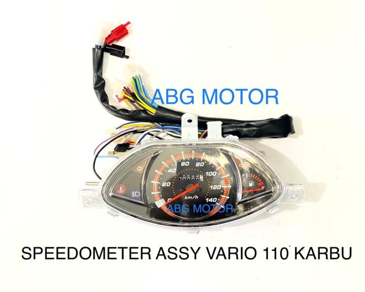 SPEEDOMETER SPIDOMETER KILOMETER SPEEDO METER KOMPLIT HONDA VARIO 110