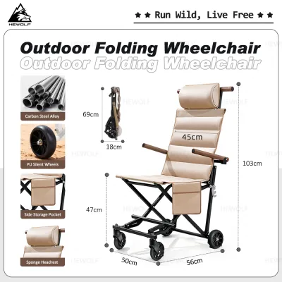 High Carbon Steel Business Folding Chair with Wheelchair Mode – Portable Space-Saving Seat for Travel Office Small Apartments & Mobility Aid
