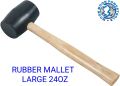heavy duty rubber mallet soft hammer with wooden handle large. 