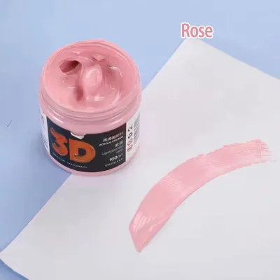 100ML/Bottle Acrylic Pigment Canned Paint Box Waterproof Art Painting Graffiti Waterborne Pigment 100ML