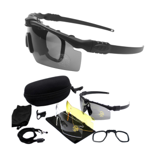 Spot 3.0 Tactical Military Sunglasses with Extra Myopia Frame Impact Resistant Shooting Goggles for Hiking Shade Original