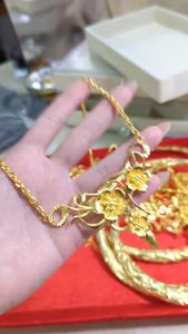 {loại 1} Dây chuyền hoa mai ngày cưới cho cô dâu trang sức cưới KAMI