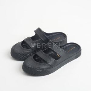 VERSKI Taylor Sandal Wanita Sendal Slop Wanita Slipper Rumah Sandal Slip-On Sendal Rumah Sandal Rumah Anti Slip Sendal Jelly