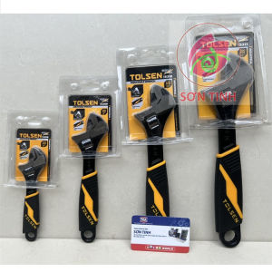 Mỏ lết công nghiệp cán nhựa đen TOLSEN 15308 15309 15310 15311
