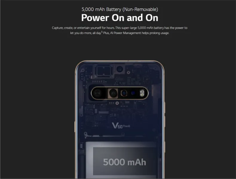 LG V60 ThinQ 5G LM-V600AM V600TM V600VM 128GB Unlocked Smartphone - New Sealed E - Foto 10