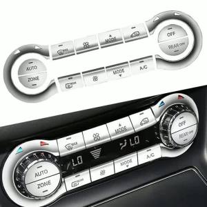 Aria ABS Air Conditioning Trim Air Conditioning Buttons Trim Vehicle Interior Upgrade Front Placement Long-lasting Performance T4H9N