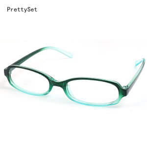 Màu xanh Retro vuông màu xanh lá cây hình bầu dục nhỏ kính khung khung của phụ nữ kính chống ánh sáng xanh thời trang mới Y2K phong cách kính khung