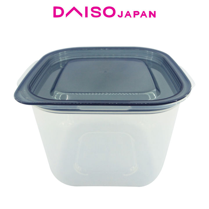 Daiso Deep Square Food Storage Container 900ml Lazada PH
