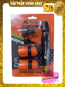 Bộ Vòi Xịt Tăng Áp (Bộ phun tưới nước ) Cao Cấp Kapusi K-8820
