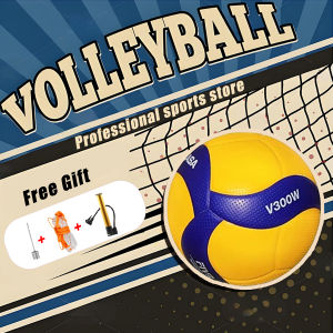 MIKASA V300W Volleyball Original Size 5 MIKASA Volleyball Indoor Training Game Sports Ball Outdoor Soft And Hard Gas Beach Ball