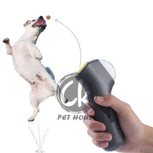 Dog Cat Pet Snack Treats Launcher / Training Toy Interactive Bonding Toy