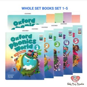 Oxford Phonics World Children Textbook + Workbook / Full Set English Learning Books For Children