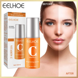 Eelhoe Vitamin C Brightening Facial Spray Hydrating Mist For Face Refreshing Face Toner Facial Makeup Water Day & Night Skin Care Toner Brightening Facial Spray Moisturizing Face Serum Shrink Pores Oil Control Whitening Skincare