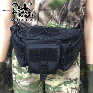 RAGON SILVER KNIGHT Tactical Waist Pack Adjustable Waist Strap Cordura Fabric Belt Bag SK9300