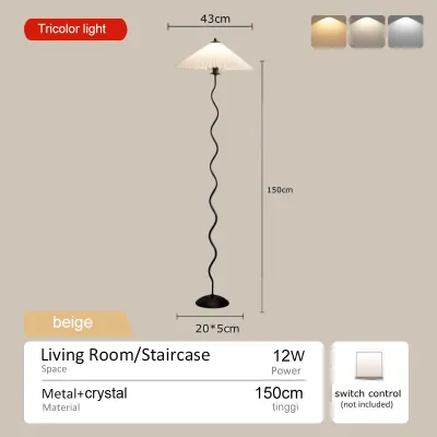 SOLO Floor Lamp Bettar Skirt Lamp Shade Corner Floor Ligth for Living Room Bedroom Night Light Bedside Table Lights