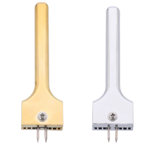 Leather Punch Tool Leather Craft Tool Magnetic Buckle Installation Tool DIY Leather Tool Adjustable Fork Punch