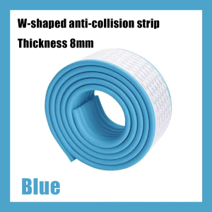 ยางกันกระแทกขอบโต๊ะ 2เมตร กันชนมุม กันชนสำหรับเด็ก ไม่ทำลายพื้นผิวเฟอร์นิเจอร์ รูปตัว W